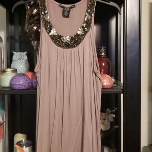 Beautiful Embellished Tank Top